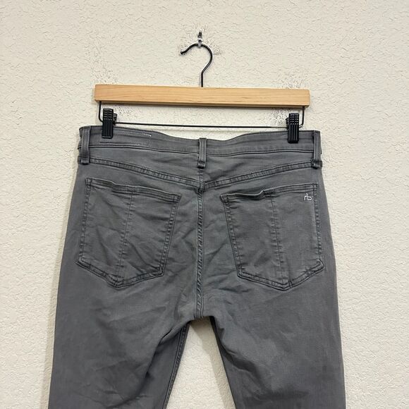 RAG & BONE Cate Jeans Alma Mid Rise Ankle Skinny Frayed Chewed Hem - Picture 4 of 15